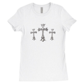 chrome crosses  - Baby Tee